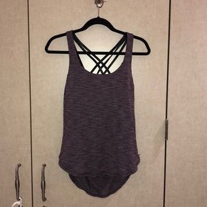 Lululemon Criss Cross Open Back Tank